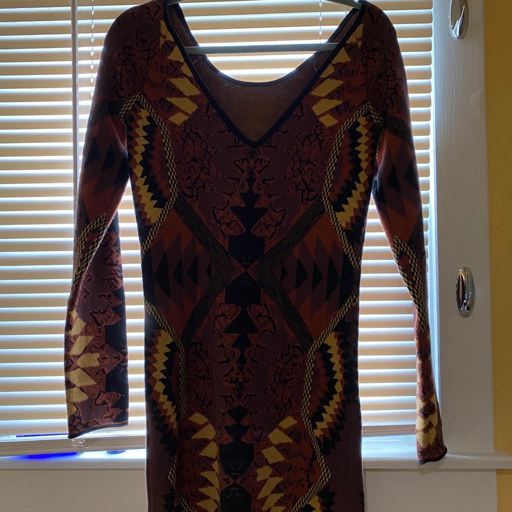 Free people tight dress 🔥🤎💛🧡